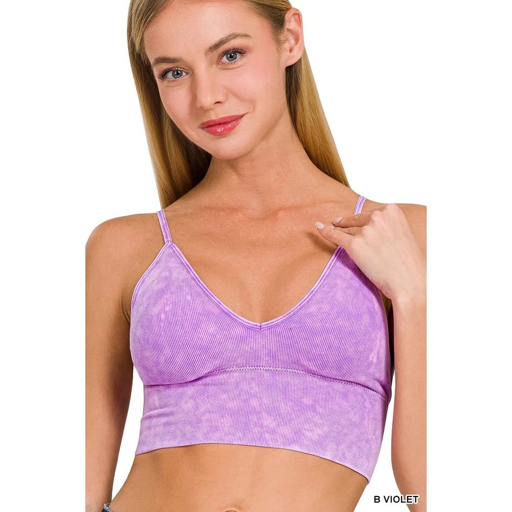 Zenana‎ Washed Seamless Rib Tank